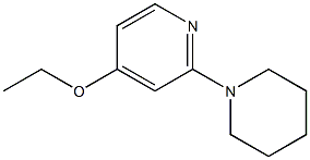 4-(ethyloxy)-2-piperidin-1-ylpyridine Structure