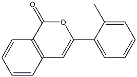 3-(2-methylphenyl)-1H-isochromen-1-one Structure