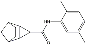 N-(2,5-dimethylphenyl)tricyclo[3.2.1.0~2,4~]octane-3-carboxamide 구조식 이미지