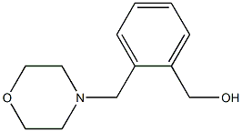 [2-(morpholin-4-ylmethyl)phenyl]methanol Structure