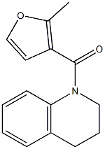 1-(2-methyl-3-furoyl)-1,2,3,4-tetrahydroquinoline Structure