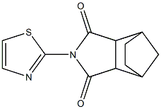 4-(1,3-thiazol-2-yl)-4-azatricyclo[5.2.1.0~2,6~]decane-3,5-dione 구조식 이미지