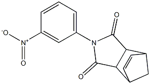 4-{3-nitrophenyl}-4-azatricyclo[5.2.1.0~2,6~]dec-8-ene-3,5-dione Structure