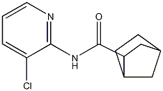 N-(3-chloro-2-pyridinyl)bicyclo[2.2.1]heptane-2-carboxamide Structure