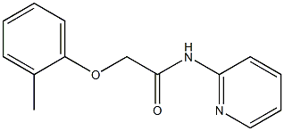 2-(2-methylphenoxy)-N-(2-pyridinyl)acetamide Structure