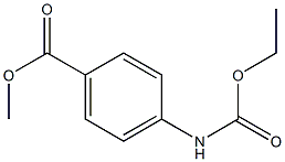 methyl 4-[(ethoxycarbonyl)amino]benzoate 구조식 이미지