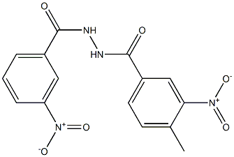 3-nitro-N'-{3-nitro-4-methylbenzoyl}benzohydrazide Structure