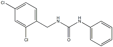 N-(2,4-dichlorobenzyl)-N'-phenylurea 구조식 이미지