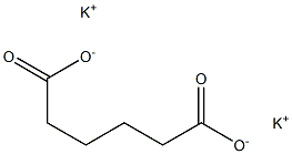 Potassium adipate,capacitor grade Structure