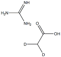 Guanidineacetic  acid-2,2-d2 구조식 이미지