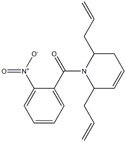 [2,6-diallyl-3,6-dihydro-1(2H)-pyridinyl](2-nitrophenyl)methanone 구조식 이미지