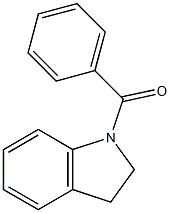 2,3-dihydro-1H-indol-1-yl(phenyl)methanone Structure