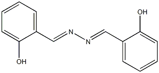 2-hydroxybenzaldehyde N-[(E)-(2-hydroxyphenyl)methylidene]hydrazone 구조식 이미지