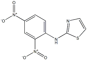 N-(2,4-dinitrophenyl)-N-(1,3-thiazol-2-yl)amine Structure