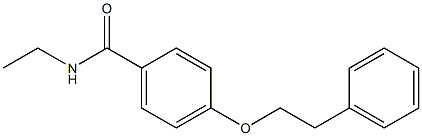 N-ethyl-4-(phenethyloxy)benzamide 구조식 이미지