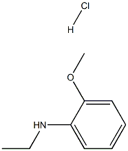 N-ethyl-N-(2-methoxyphenyl)amine hydrochloride Structure