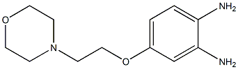 4-(2-morpholinoethoxy)benzene-1,2-diamine 구조식 이미지