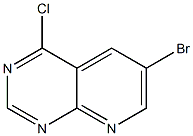 6-bromo-4-chloropyrido[2,3-d]pyrimidine Structure