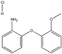 2-(2-methoxyphenoxy)aniline hydrochloride 구조식 이미지