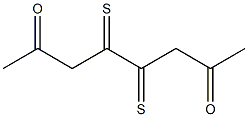 4,5-Bisthioxo-2,7-octanedione 구조식 이미지