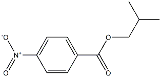 4-Nitrobenzoic acid isobutyl ester Structure