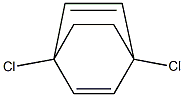 1,4-Dichlorobicyclo[2.2.2]octa-2,5-diene 구조식 이미지