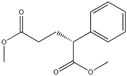 [R,(-)]-2-Phenylglutaric acid dimethyl ester 구조식 이미지