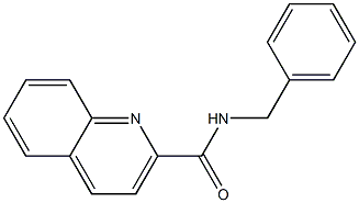 N-Benzylquinoline-2-carboxamide Structure