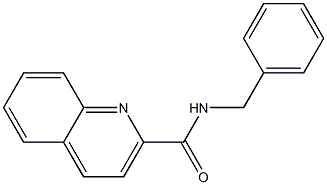 N-Benzylquinoline-2-carboxamide 구조식 이미지