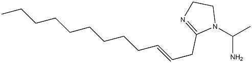 1-(1-Aminoethyl)-2-(2-dodecenyl)-2-imidazoline 구조식 이미지