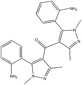 (2-Aminophenyl)(1,3-dimethyl-1H-pyrazol-4-yl) ketone Structure