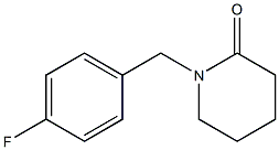 1-(4-Fluorobenzyl)piperidin-2-one 구조식 이미지
