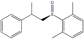 2,6-Dimethylphenyl[(R)-2-phenylpropyl] sulfoxide Structure