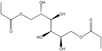 D-Glucitol 1,6-dipropionate 구조식 이미지