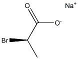 [R,(-)]-2-Bromopropionic acid sodium salt 구조식 이미지