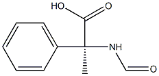 (+)-N-Formyl-2-phenyl-D-alanine 구조식 이미지