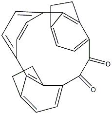 1,2-[p-Phenylenebis(ethylene-3,1-phenylene)]-1,2-ethanedione 구조식 이미지