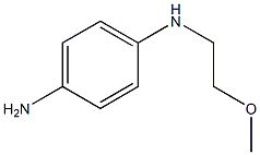 N-(2-Methoxyethyl)-1,4-benzenediamine 구조식 이미지