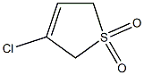 3-Chloro-2,5-dihydrothiophene 1,1-dioxide Structure