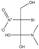 2-Bromo-2-nitro-1-(N,N-dimethylamino)propane-1,1,3-triol 구조식 이미지