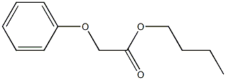 Phenoxyacetic acid butyl ester Structure