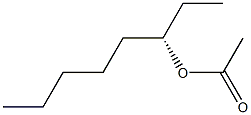 (S)-3-Octanol acetate 구조식 이미지