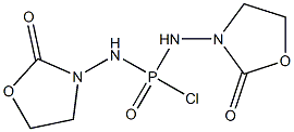 Bis(2-oxo-3-oxazolidinylamino)chlorophosphine oxide Structure