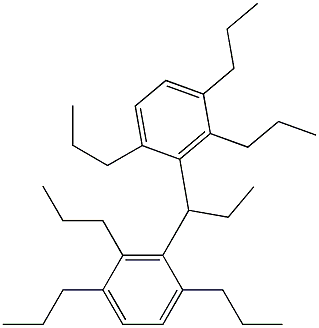 3,3'-Propylidenebis(1,2,4-tripropylbenzene) Structure