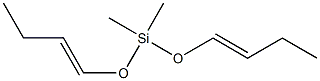 Dimethylbis(1-butenyloxy)silane Structure