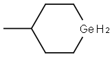 4-Methylgermacyclohexane Structure