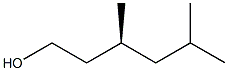 [S,(-)]-3,5-Dimethyl-1-hexanol Structure