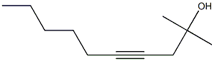 2-Methyl-4-decyn-2-ol Structure