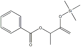 2-(Trimethylsiloxy)-3-[(benzoyl)oxy]-1-butene 구조식 이미지