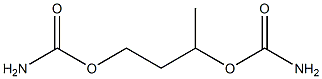 1,3-Butanediol dicarbamate Structure